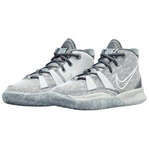 NIKE KYRIE 7 Chip Basketball Sneakers Light Smoke Grey Size 6 Youth